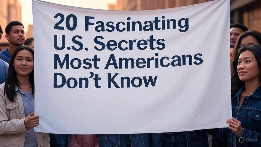 20 Fascinating U.S. Secrets Most Americans Don't Know