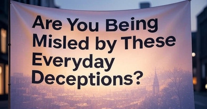 Are You Being Misled by These Everyday Deceptions?