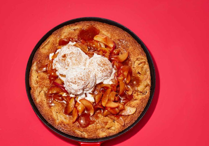 Apple Pie Skillet Cookie Recipe