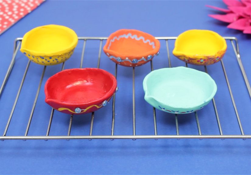 How to Make Diwali Oil Lamps