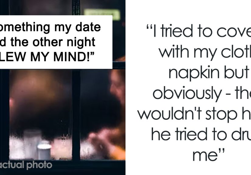 Woman Is Worried Her Drink Might Get Spiked On The First Date, Guy Surprises Her With A Thoughtful Gesture To Make Her Feel Safe With Him