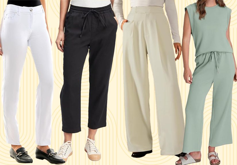 13 Petite-Friendly, Wrinkle-Free Fall Pants at Amazon