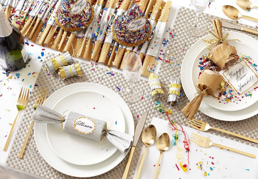 22 New Year's Table Decorations to Add Festive Flair