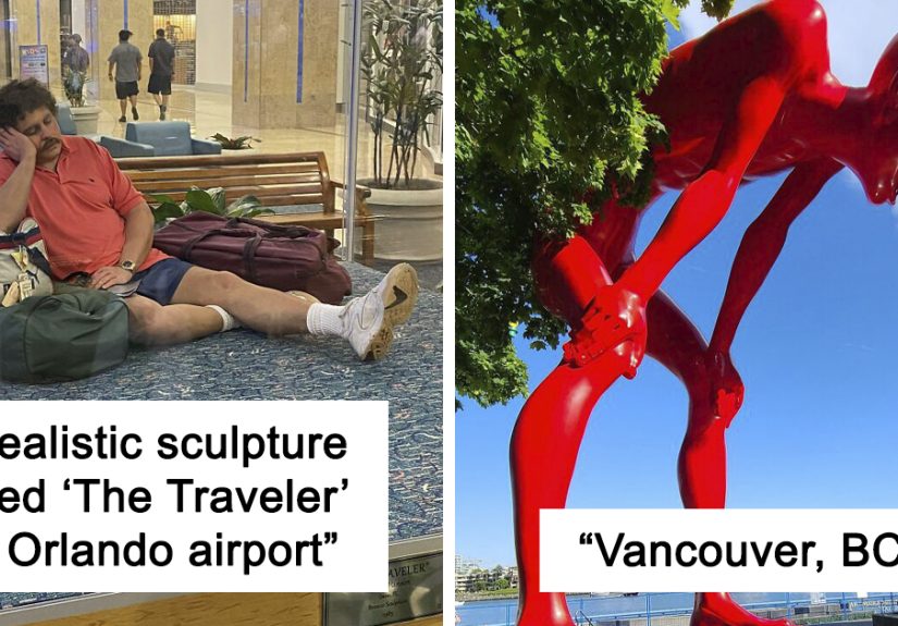 40 Of The Most Bizarre Sculptures That May Work Better Than Coffee At Keeping You Awake