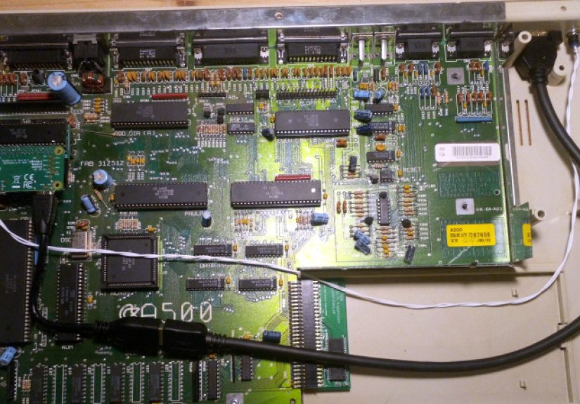 Amiga Now Includes HDMI By Way Of A Raspberry Pi Daughterboard