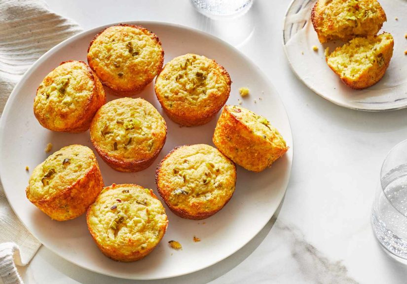 Dill Pickle Relish Cornbread Muffins Recipe