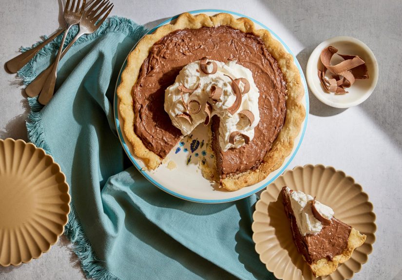 Easy Chocolate Pudding Pie Recipe
