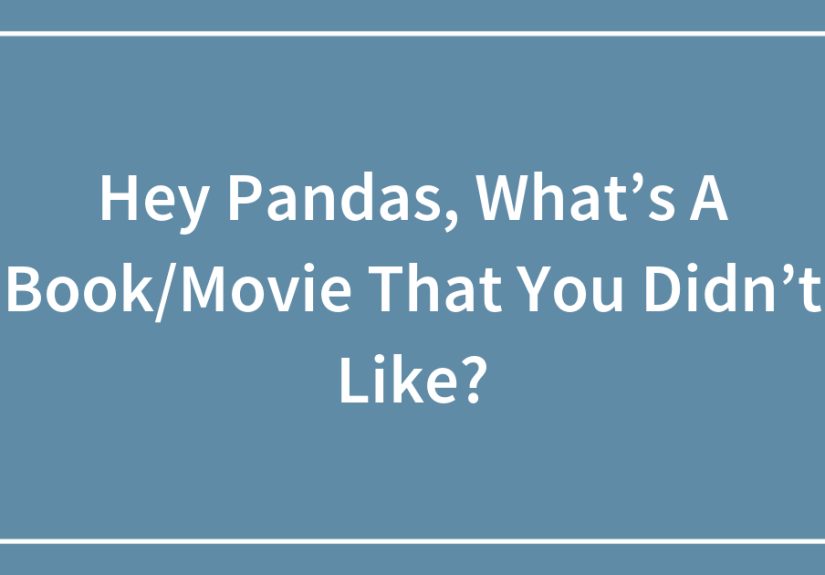 Hey Pandas, What’s A Book/Movie That You Didn’t Like?