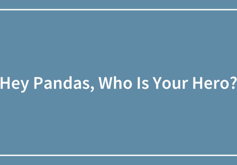 Hey Pandas, Who Is Your Hero?