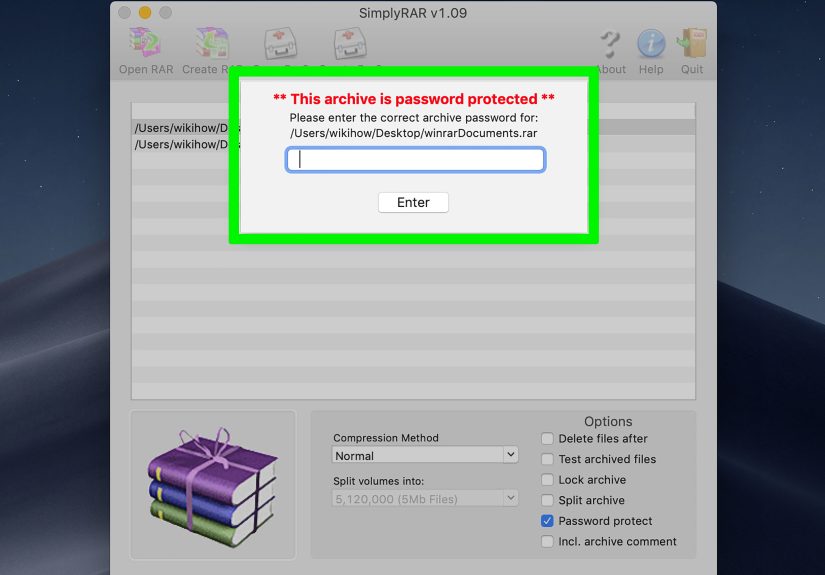 How to Add a Password to a RAR File: 15 Steps