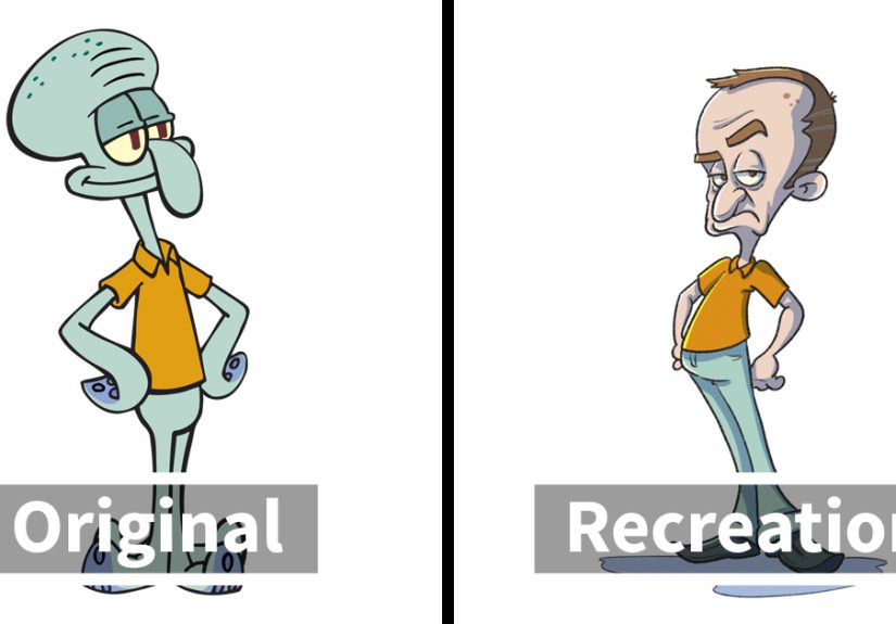 I Illustrated What Spongebob Characters Would Look Like As Humans (10 Pics)