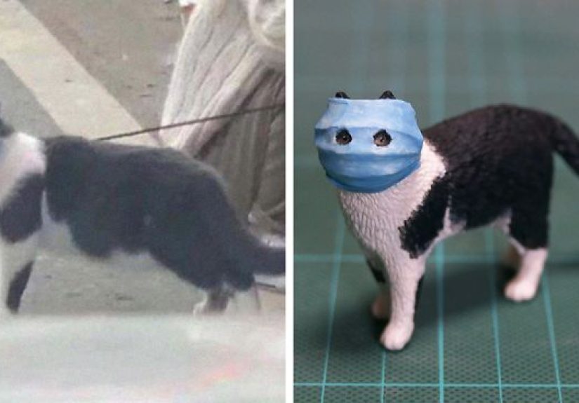 Japanese Artist Turns Hilarious Animal Moments Into Sculptures, And The Result Makes Them Even Funnier (30 Pics)