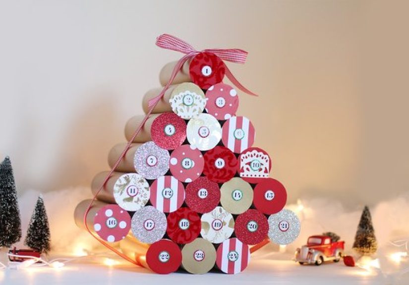 Liquor Bottle Advent Calendar Tutorial