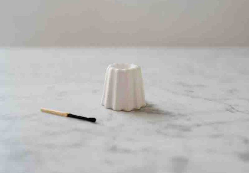 Mini Porcelain Candle Holder