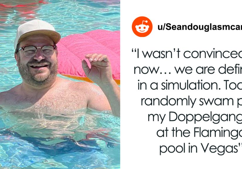 Picture Of What Look Like Twins Goes Viral, Turns Out The Two Men Only Just Met On Vacation