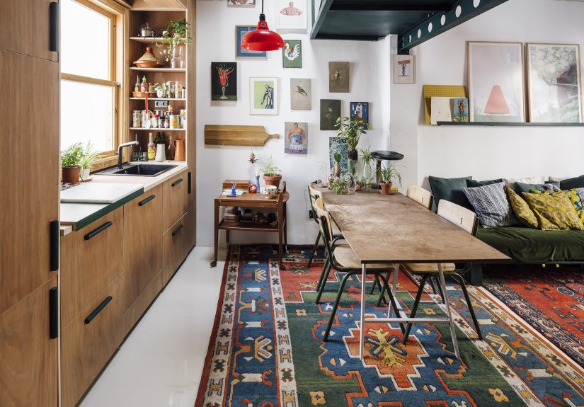 space-enhancing tactics for a small apartment remodel on a top floor