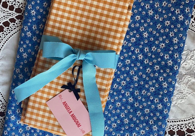 The Al Fresco Summer Table: Italian Linens and Candles from Angela Mugnai