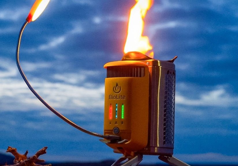The CampStove 2+ Creates Campfires & Keeps Your Phone Alive