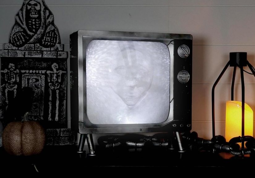 This Haunted TV Will Be the Star of Your Halloween Decor
