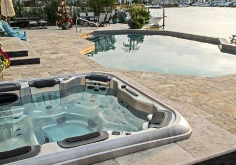 Turning a Portable Hot Tub Into an Elegant Spa That Looks Custom