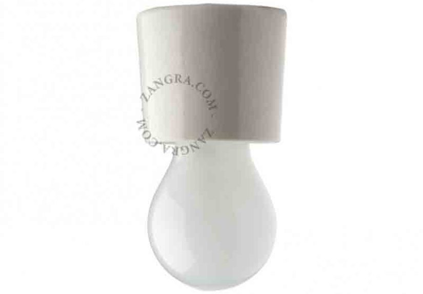 White Porcelain Wall Or Ceiling Light
