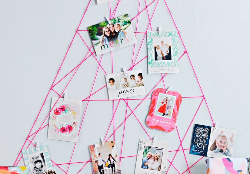 30 DIY Christmas Card Display Ideas