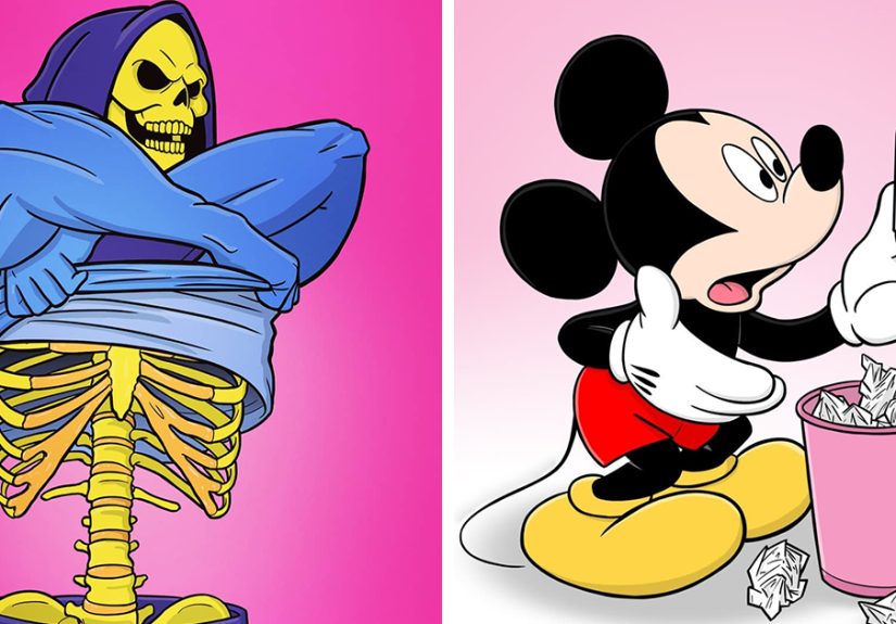 Artist Reveals The Secret Lives Of Famous Characters (28 New Pics)