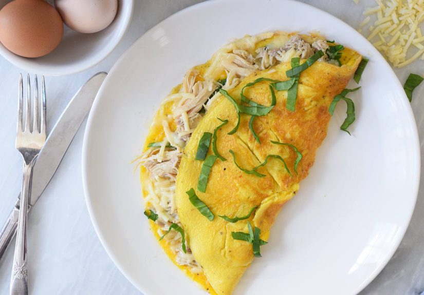 Chicken Omelette Recipe