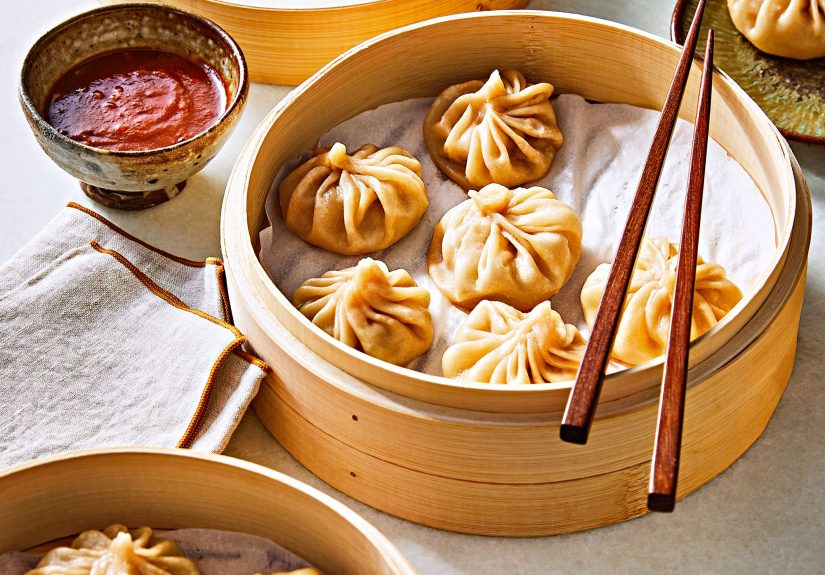 Chinese Steamed Dumplings with Pork and Shiitake Recipe