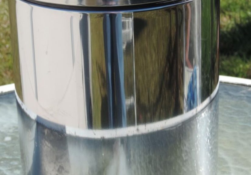 Give A Generic Trash Can A Cottage Style Makeover Easily With Paint