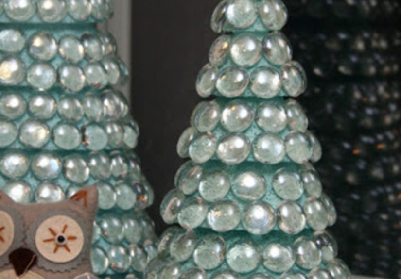 Glass Christmas Trees