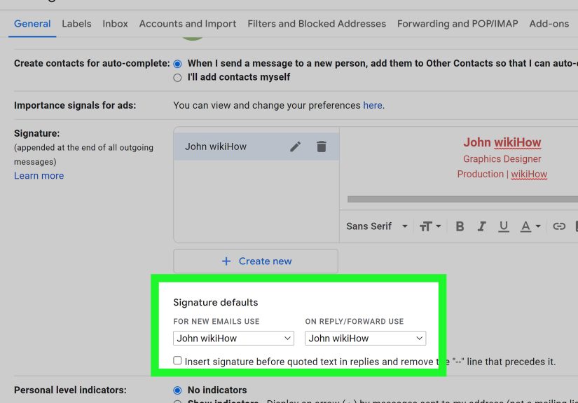 How to Create + Add an HTML Signature in Gmail: Quick Steps