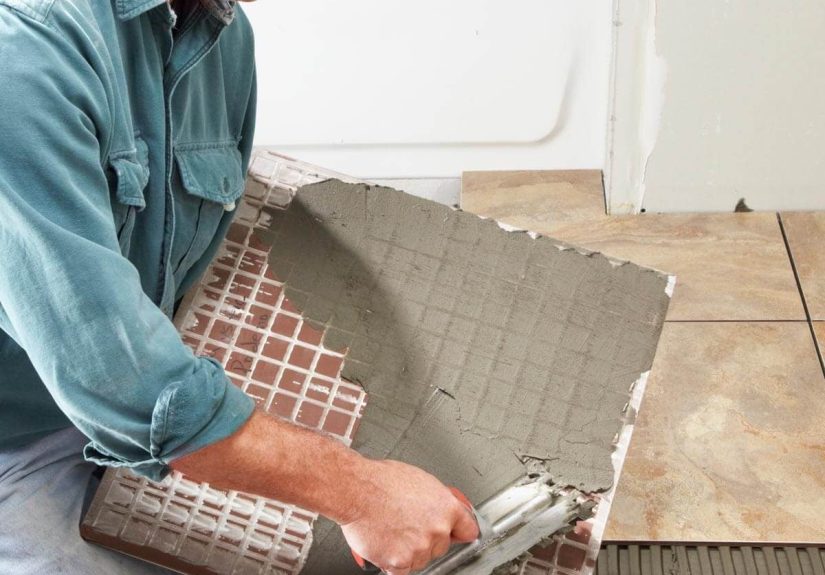 How to Lay Tile: Install a Ceramic Tile Floor In the Bathroom (DIY)