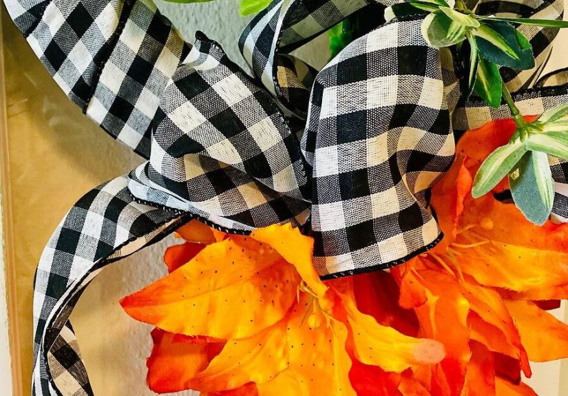 How to Make a CARROT WREATH DIY With Dollar Store Items