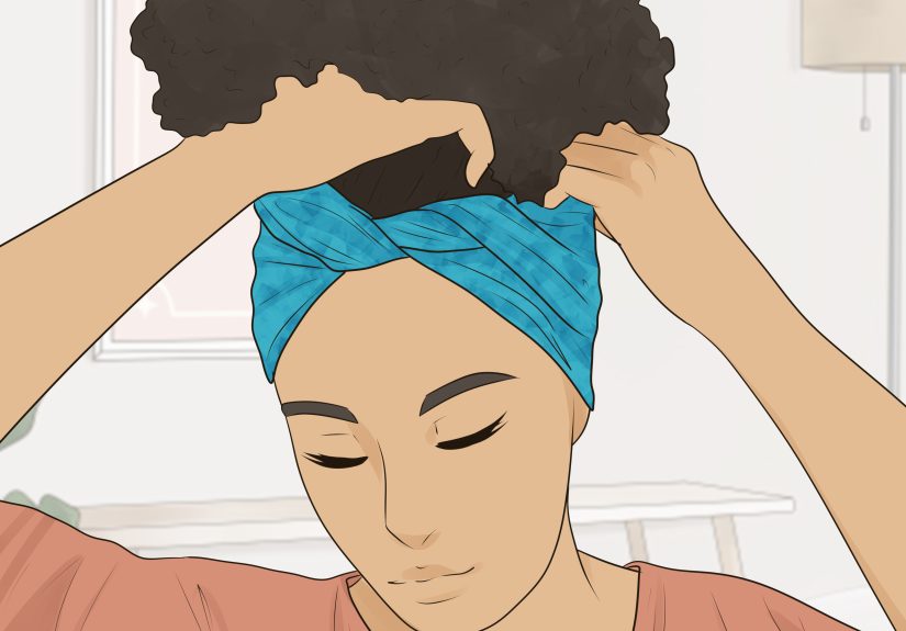 How to Wrap Your Hair in a Scarf for Bed: 3 Easy Ways