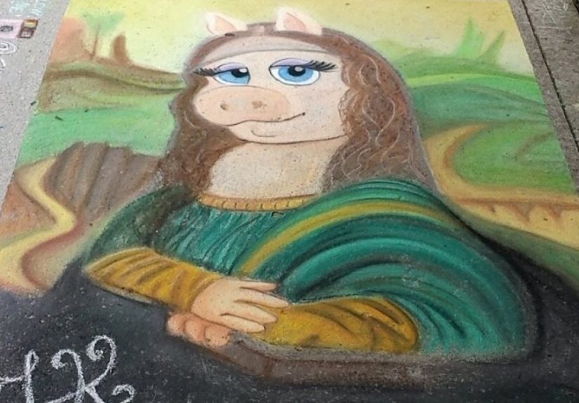 I Picked Up Some Sidewalk Chalk While My Kids Played Outside And Then This Happened