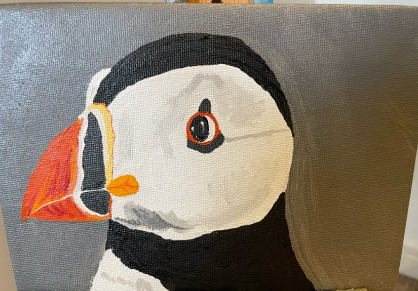 Puffin Painting