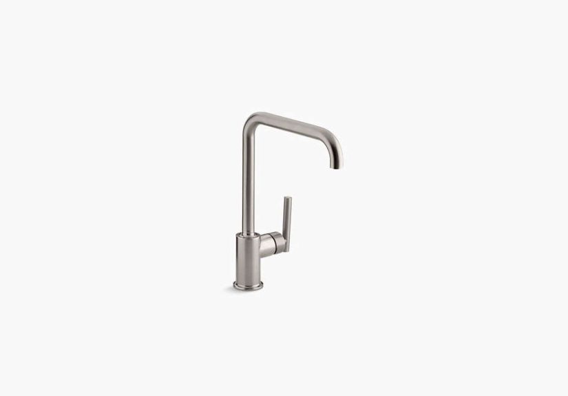 Purist Single-hole Kitchen Sink Faucet with 8 in. Spout