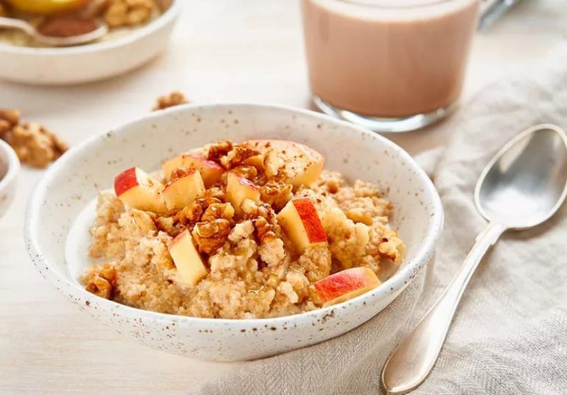 Recipe: Slow Cooker Steel-Cut Oats With Apples, Walnuts