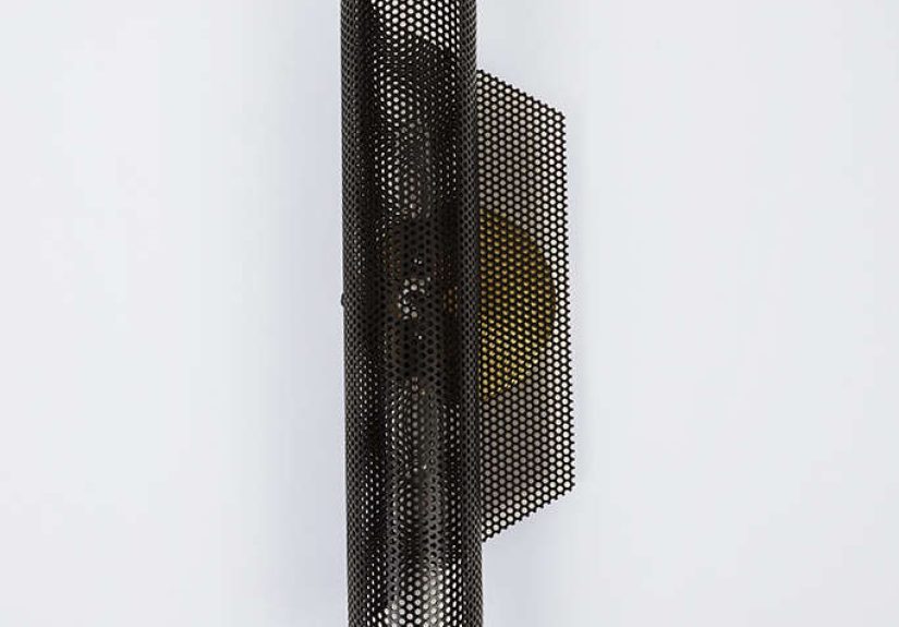 Rolled Perforated Sconce
