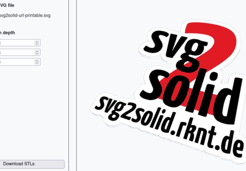 Tool Turns SVGs Into Multicolor 3D Prints