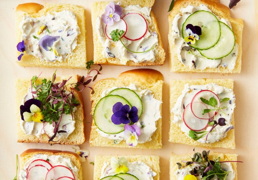 Viola Tea Sandwiches Recipe