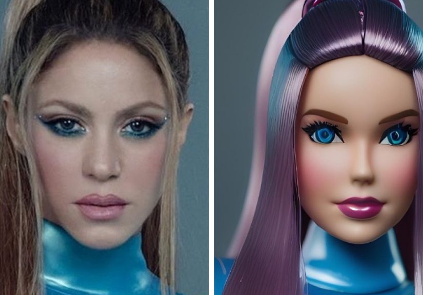 10 Pop Stars Of The Early 2000s If They Were Dolls, Made With AI (13 Pics)
