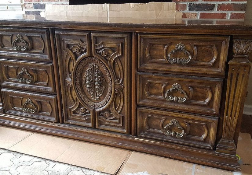 70s Dresser Turns Masterpiece