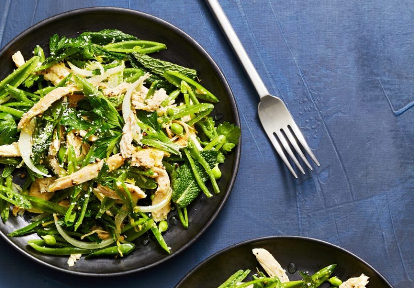 Best Snap Pea and Chicken Salad Recipe - How To Make Snap Pea and Chicken Salad