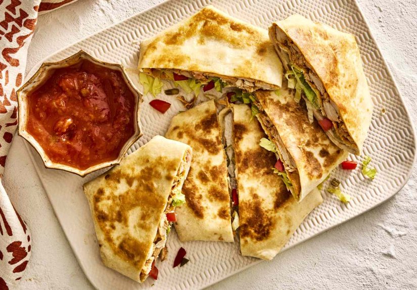 Crunchy Taco Wraps With Chicken