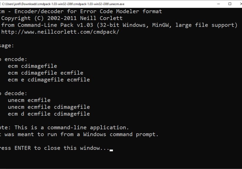 ECM File (What It Is and How to Open One)
