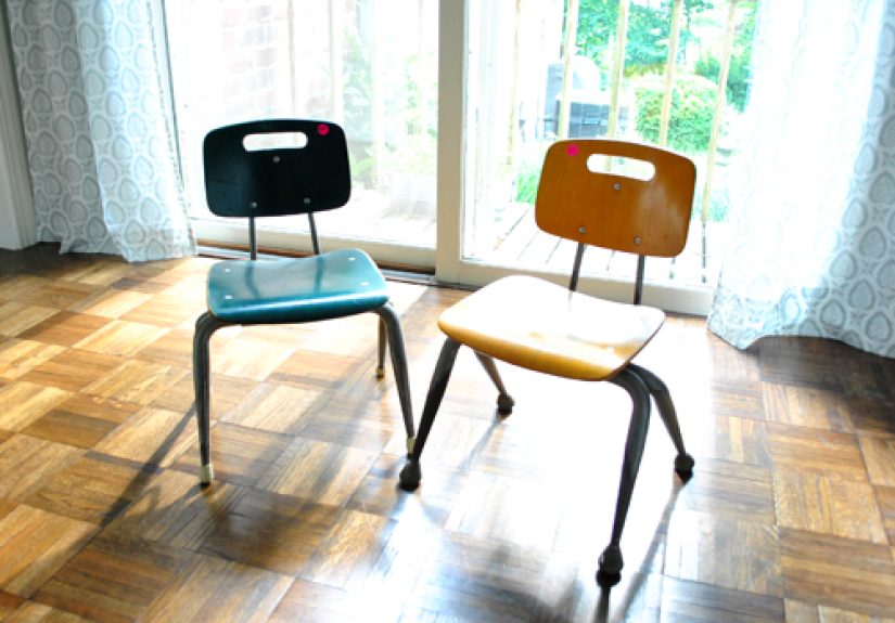 Finding Children's Chairs At A Yard Sale