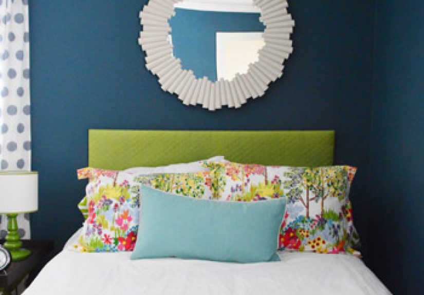 Hanging A Round Mirror Over The Bed