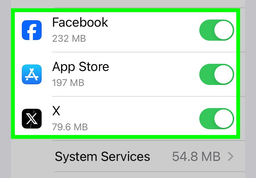 How to Check How Much Data Your iPhone Apps Are Using